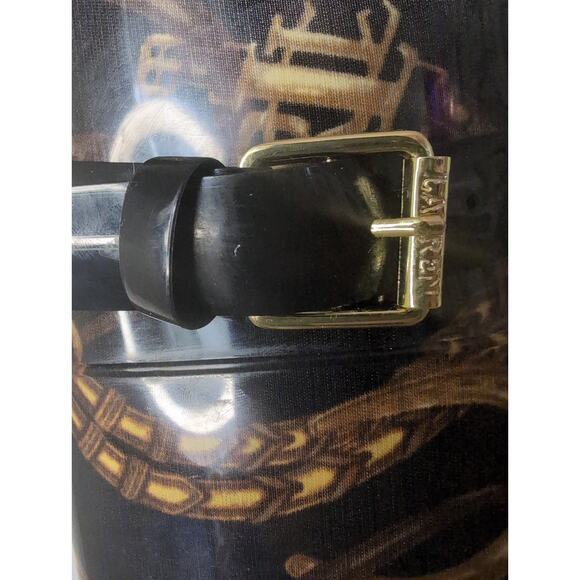 Lauren Ralph Lauren Rosslyn II buckle tall rainboots - Picture 8 of 12